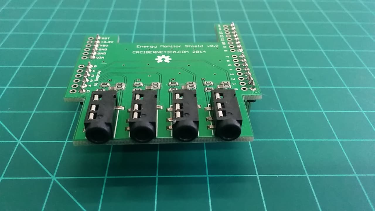 Energy Monitor Shield v0.2