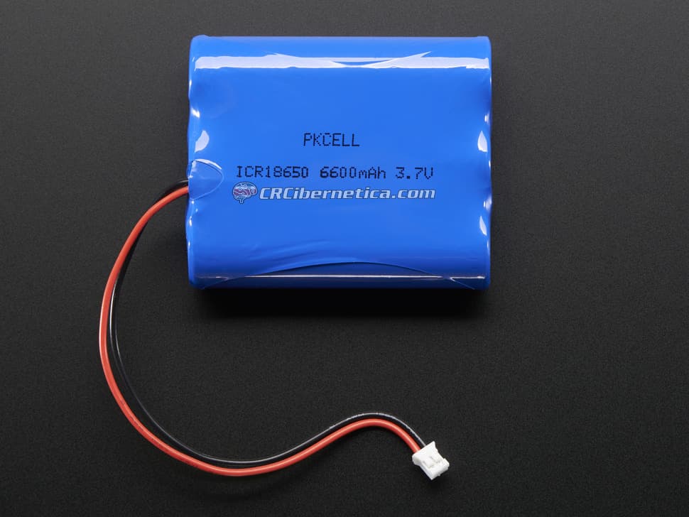 Lithium Ion Battery Pack - 3.7V 6600mAh