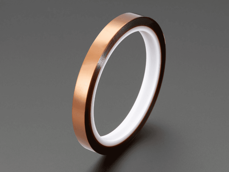 High Temperature Polyimide Tape - 1cm wide x 33 meter roll