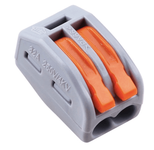 Wago 2 Way Electrical Wire Connector