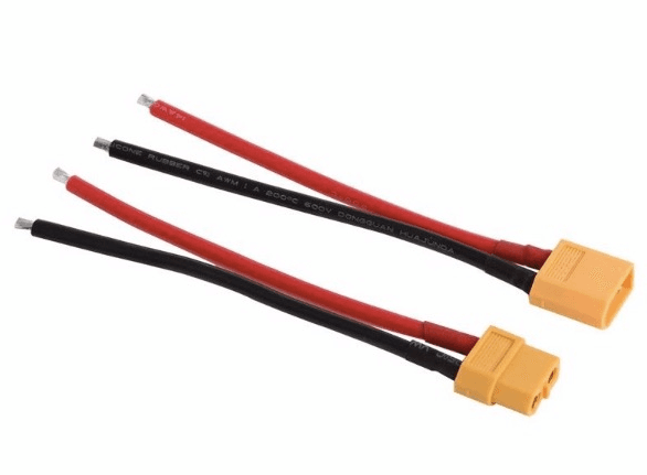 XT60 Connectors with Silicon 14 AWG Wire