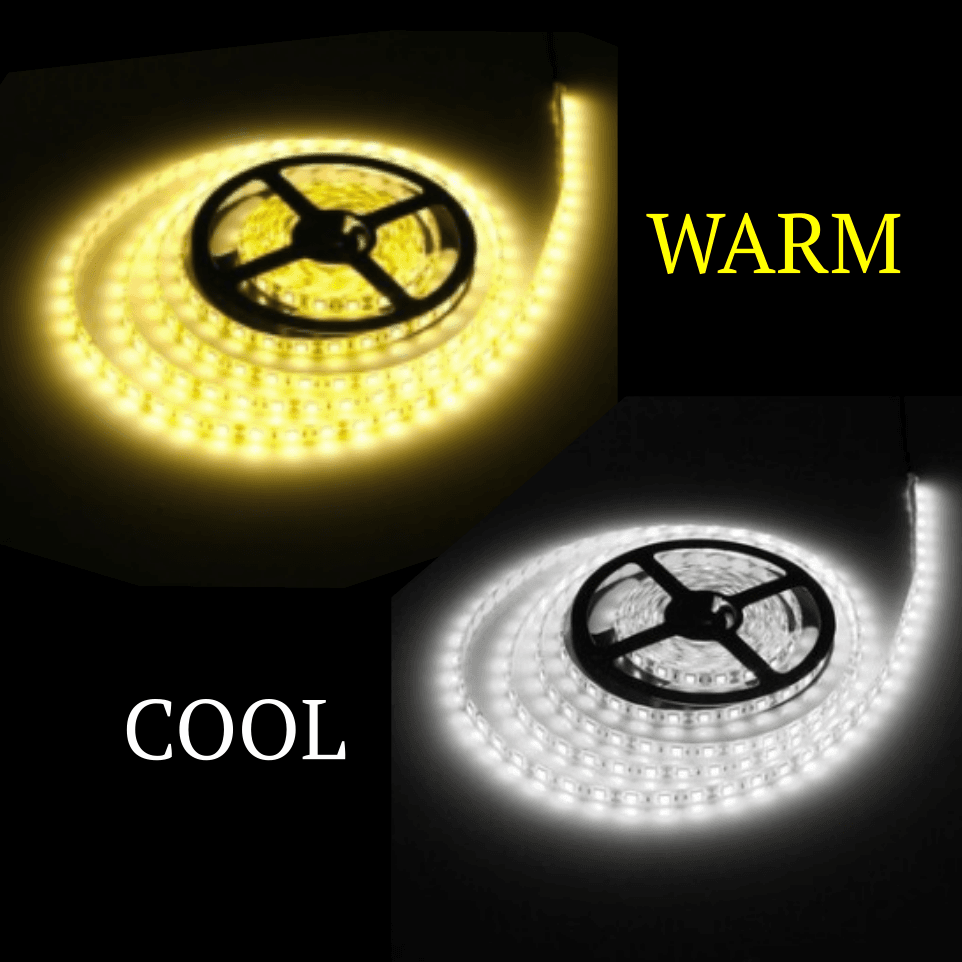 White LED Strip 5 meters 12V