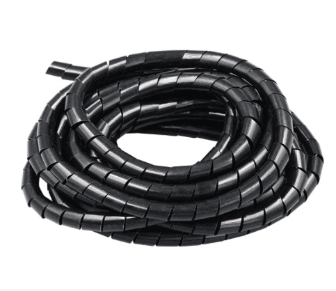 Black Winding Pipe 1m