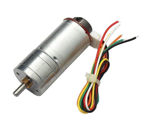 GM25-370 DC gear motor with encoder