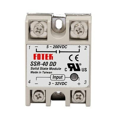 Solid State Relay , DC Input - DC Output (40 A)