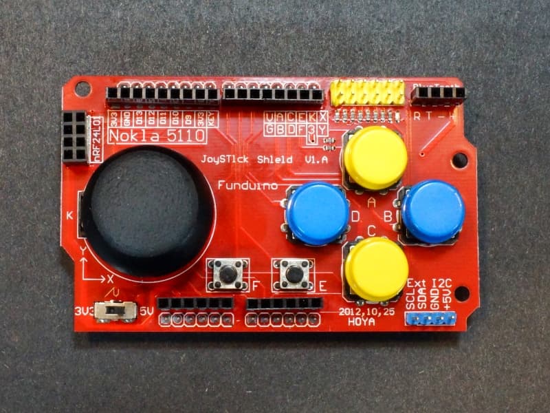 Funduino Joystick Shield