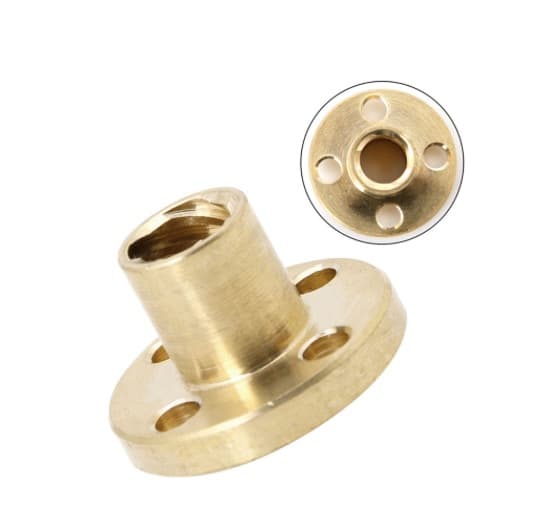 T8 Brass Nut For Lead Screw