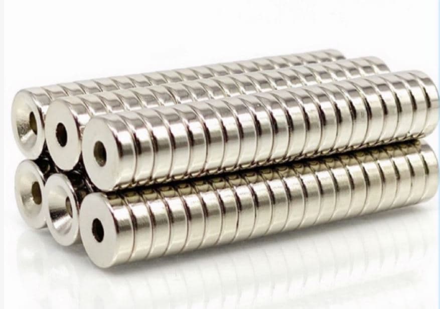 Neodymium Magnet Disk 10x3-3mm N35 (10 pack)