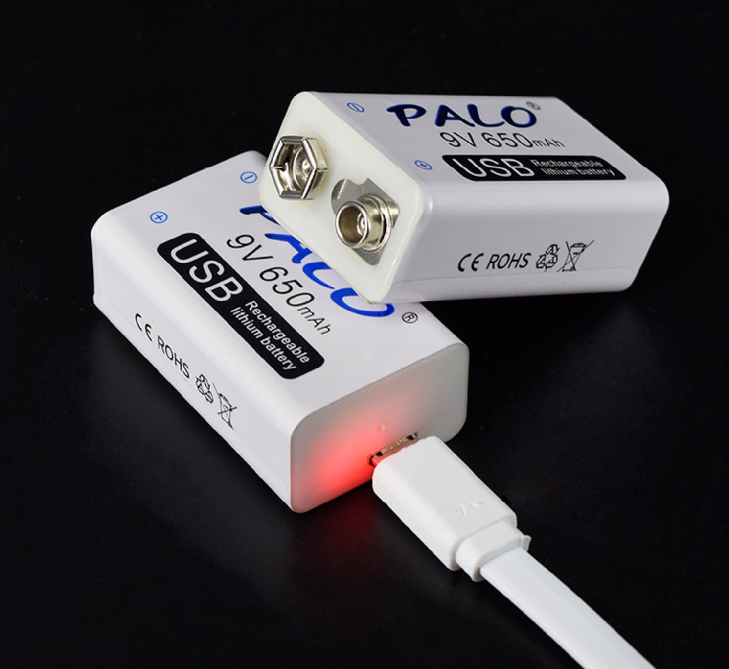9V Rechargeable Battery - 650mAh