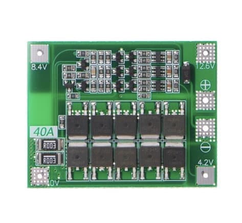 3S Battery Protection Board (BMS) 40A 12.6V