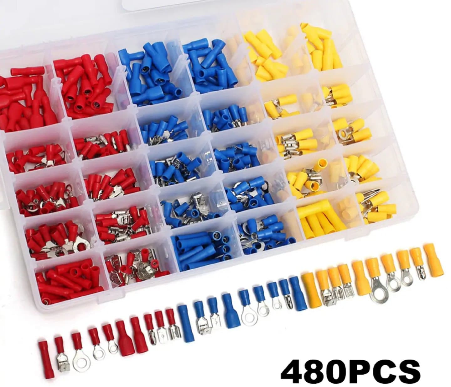 Insulated Electrical Wire Terminal Connectors Kit