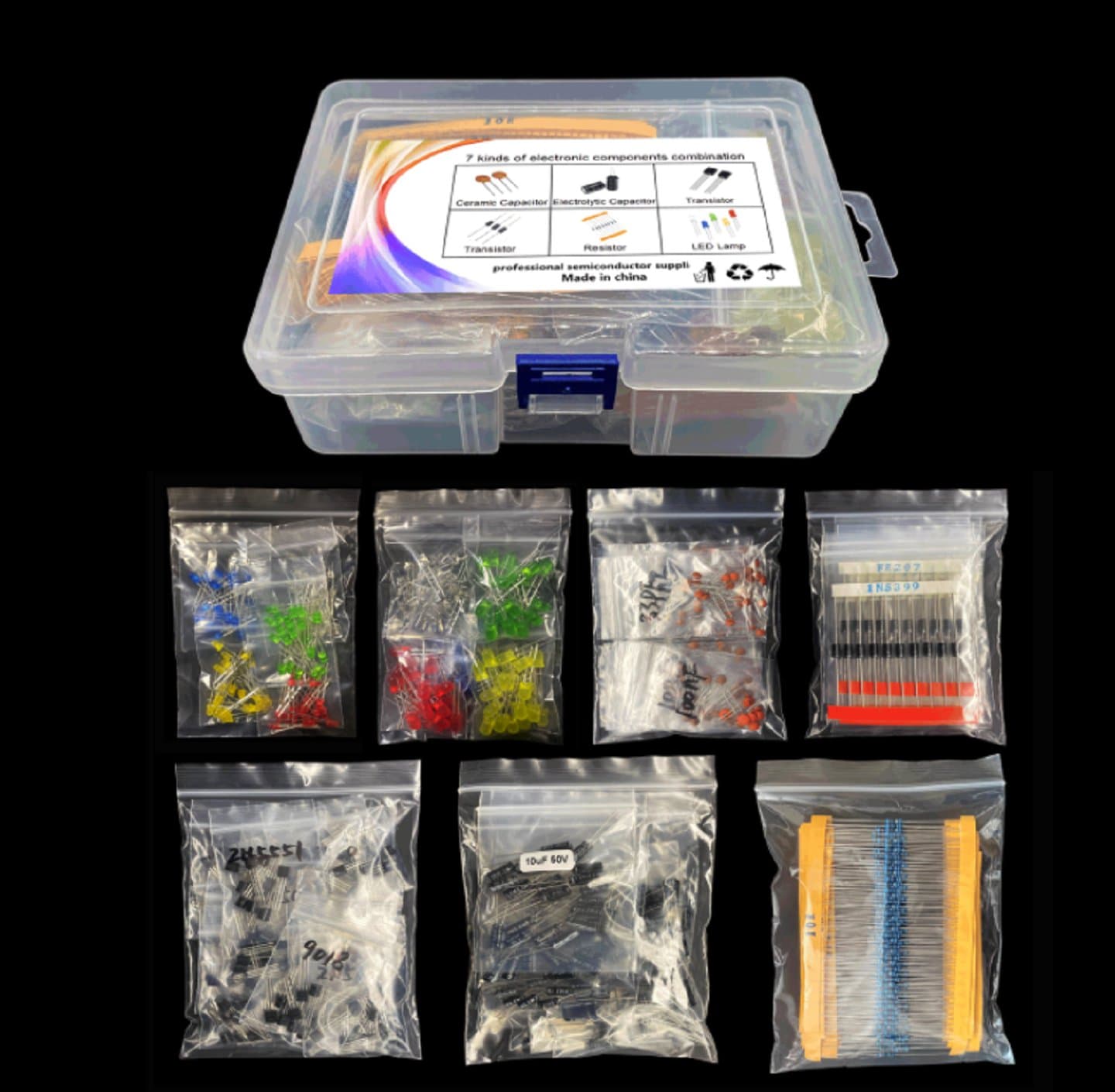 Basic Electronic Components Kit (1500pcs)