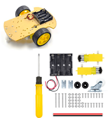Basic 2WD Chassis with Motors