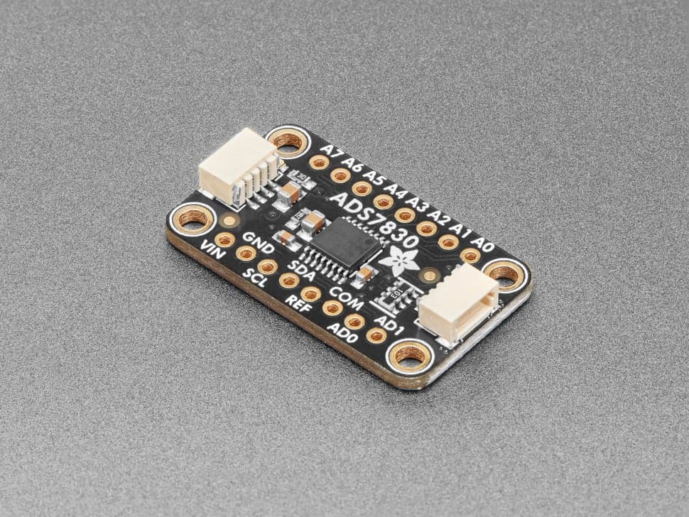 ADS7830 8-Channel 8-Bit ADC with I2C - STEMMA QT / Qwiic