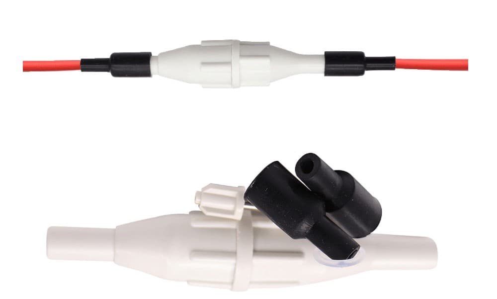 Laser Power Connector for High Voltage Cable