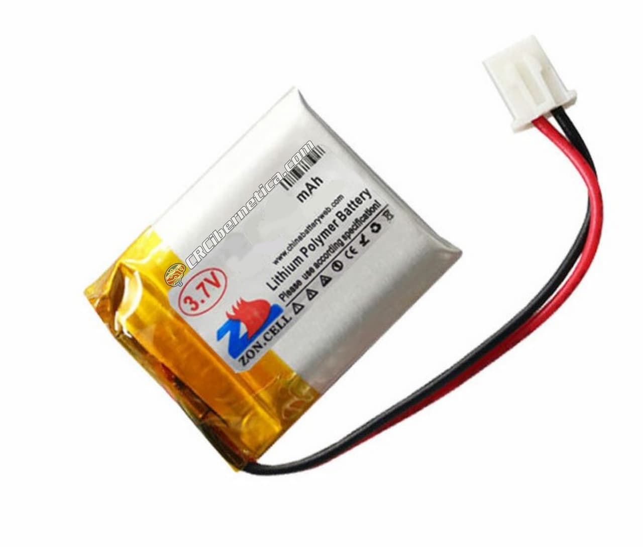 Lithium Ion Polymer Battery - 3.7V