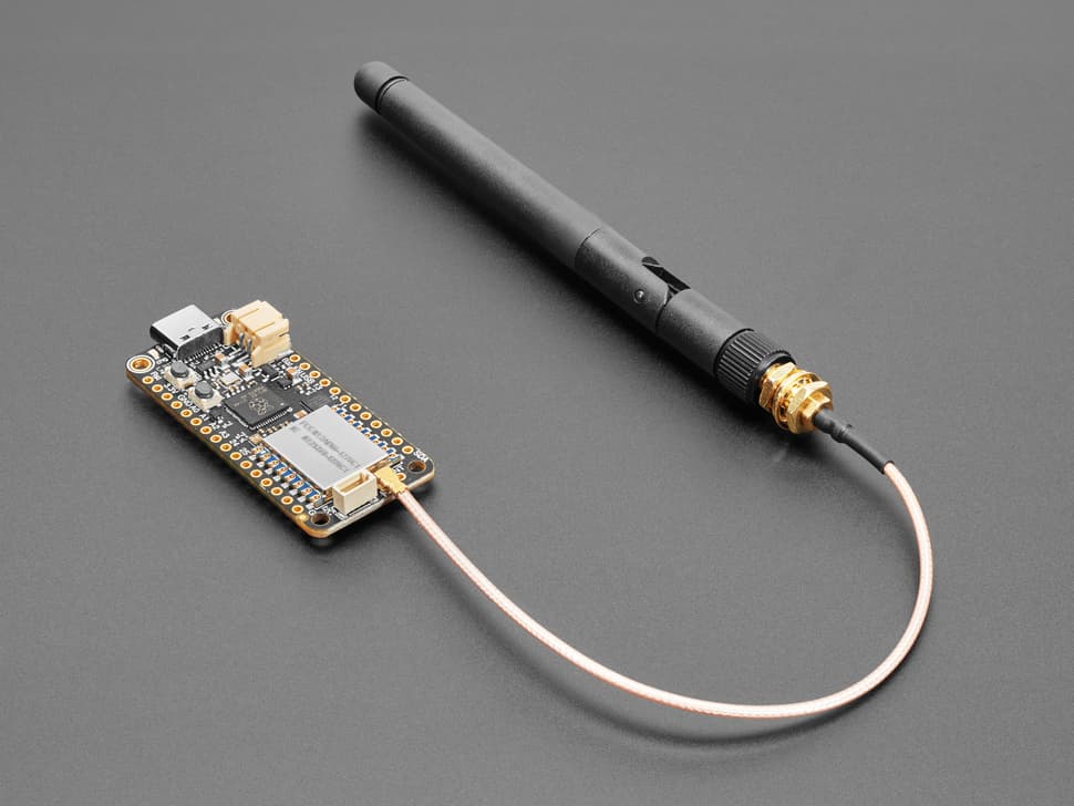 Feather RP2040 with RFM95 LoRa Radio - 915MHz - RadioFruit and STEMMA QT