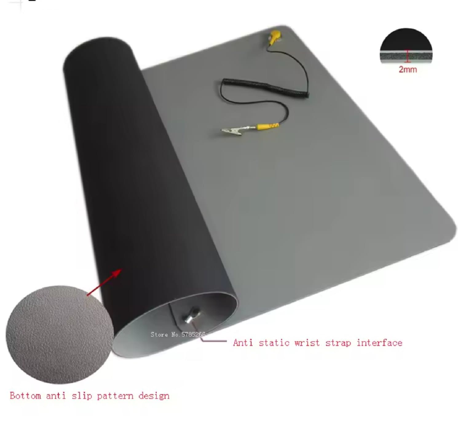 Anti-static Mat (With Ground Wire)