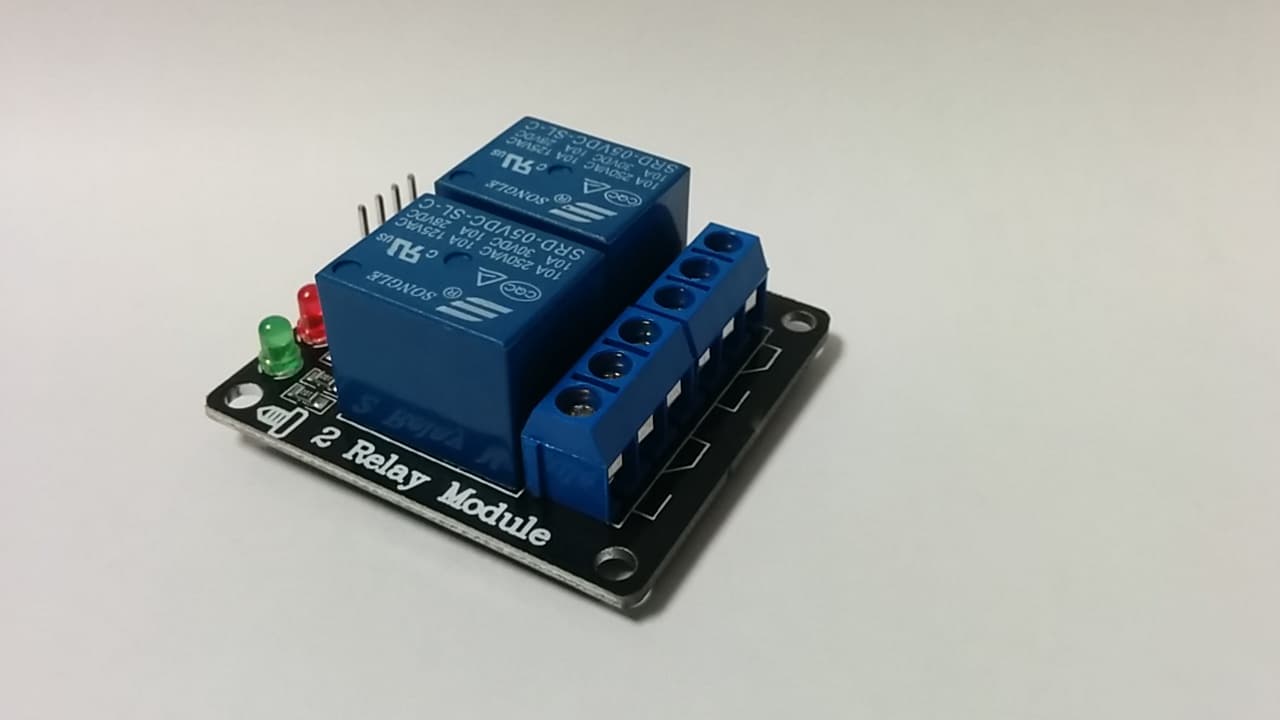 2 Channel 5V Relay Module · imagen 1