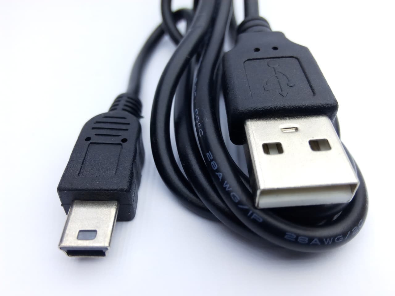 USB Mini-B Cable - 80 cm · imagen 1