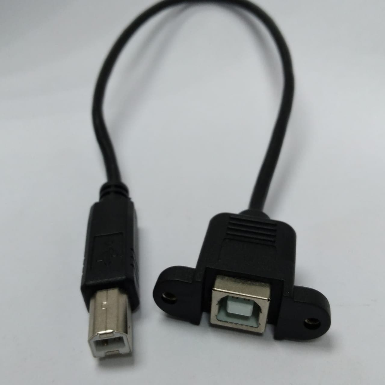 Panel Mount USB Cable - B Male to B Female · imagen 1