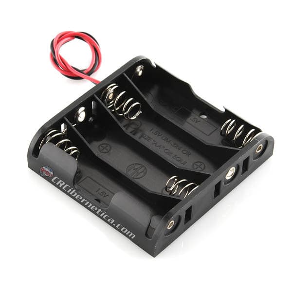 Battery Holder - 4xAA Square