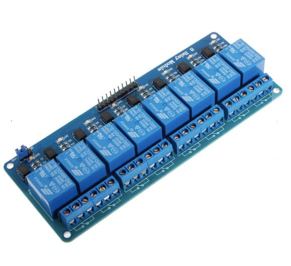 8 Channel 5V Relay Module for Arduino · imagen 1