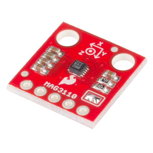 Triple Axis Magnetometer Breakout - MAG3110- · imagen 1