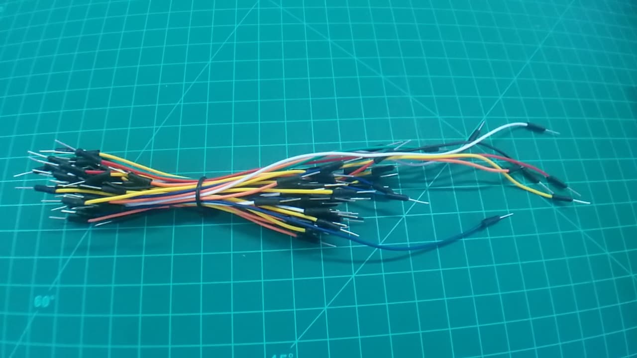 Male to Male Jumper Wire (65pcs in one bunch) · imagen 1