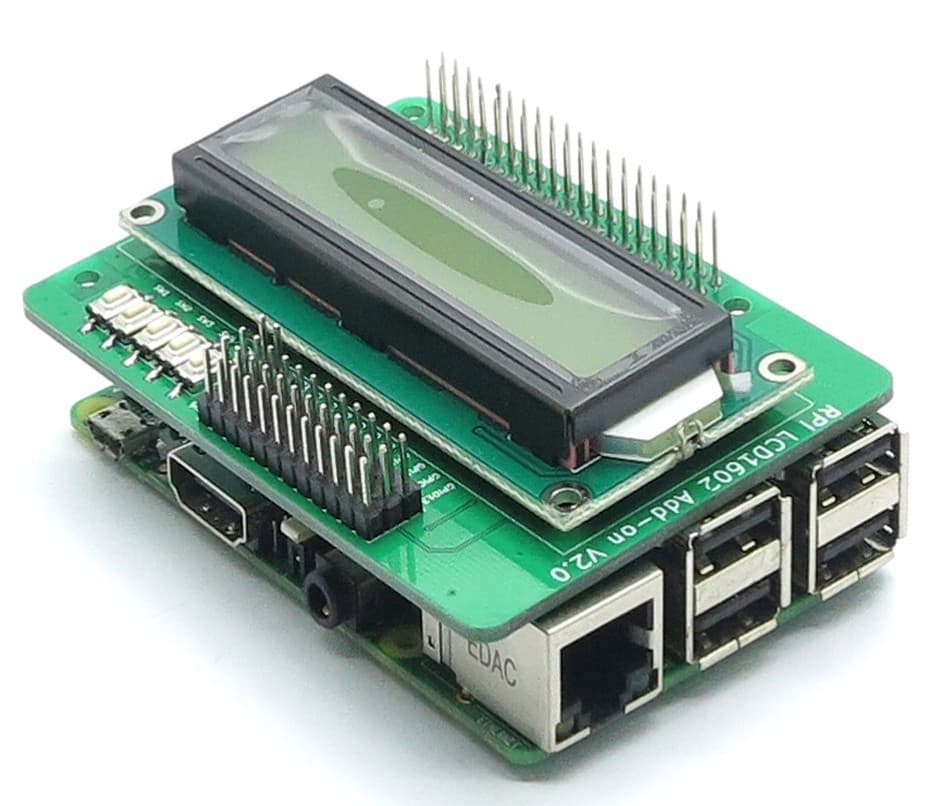 Raspberry Pi LCD1602 Add-On V2.0