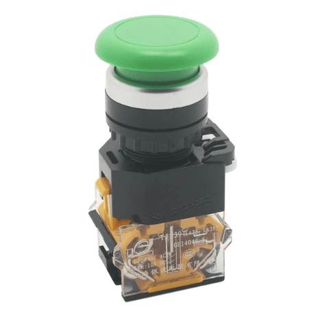 LA38-11M Push Button Switch (Green) · imagen 1