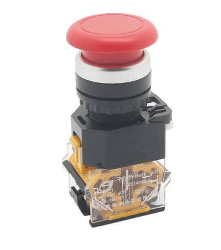 LA38-11M Push Button Switch (Red) · imagen 1