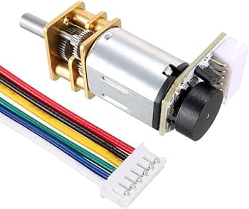 N20 gearmotor with encoder and wheel · imagen 1