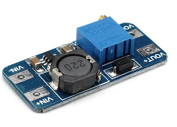 MT3608 2A 2V-24V DC-DC Booster Power Module · imagen 1