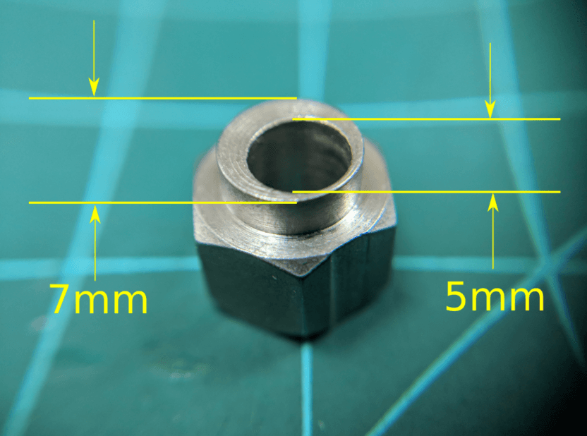 Eccentric Spacer Nut · imagen 1