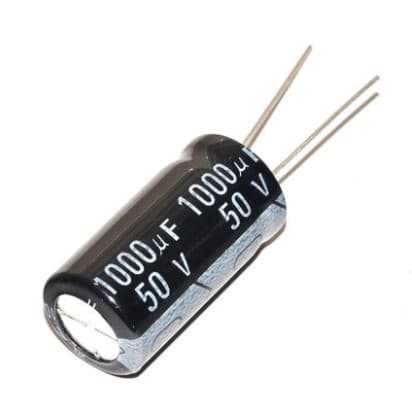 1000 uF Electrolytic Capacitor · imagen 1