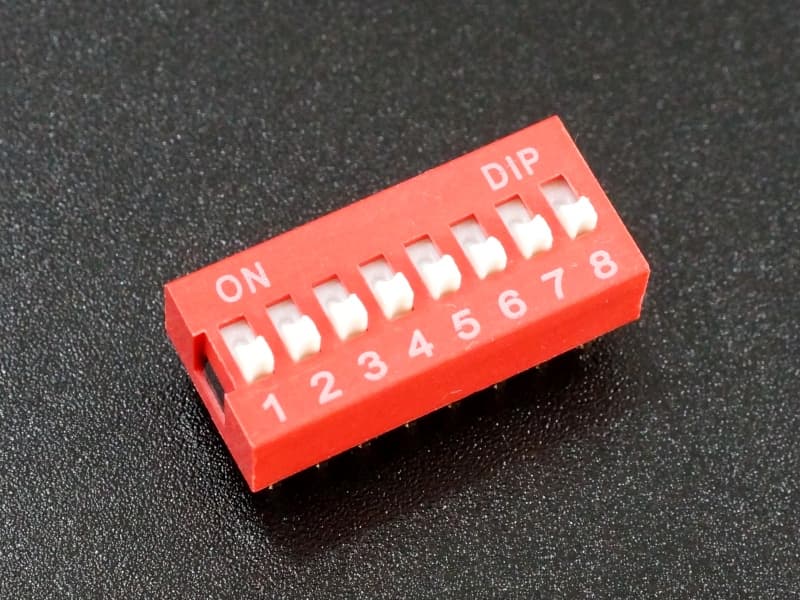 8-Position DIP switch · imagen 1