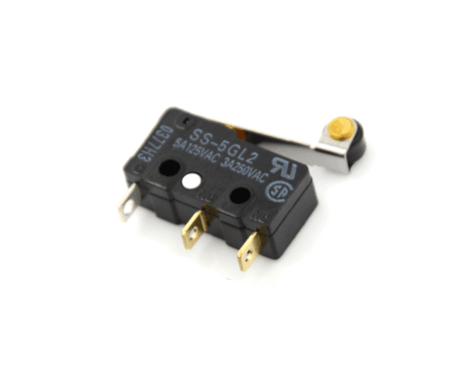 Microswitch SPDT 3Pin with hinge roller · imagen 1