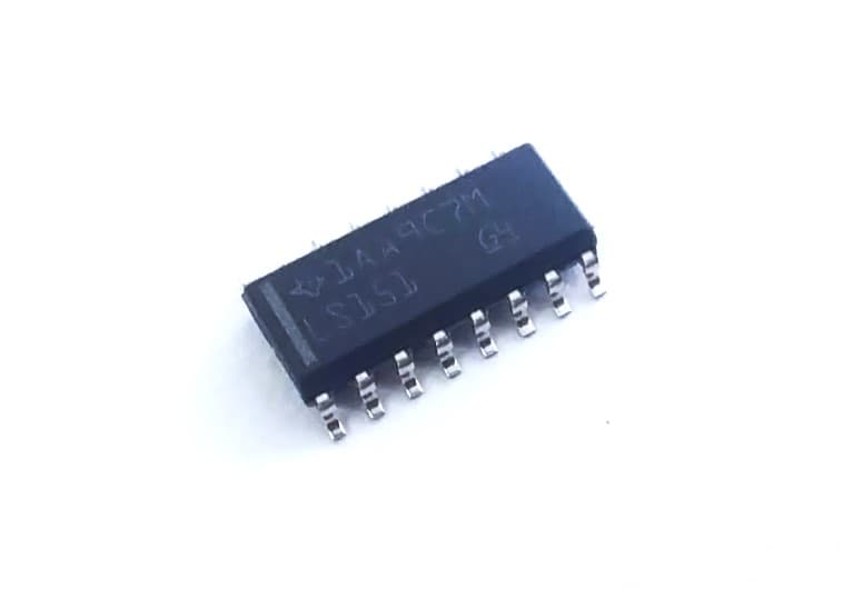 74LS151 Multiplexer 8x1 SMD · imagen 1