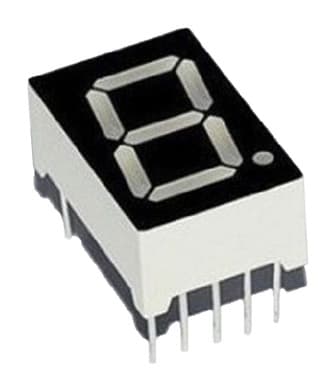 7-Segment Display 1-Digit - Common Cathode