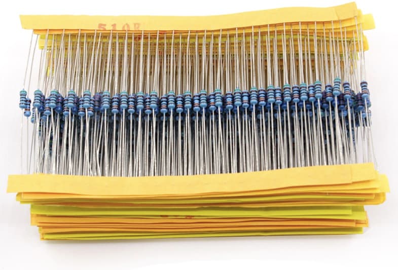 Resistor Kit Pack 10 to 1M Ohm (Pack of 600) · imagen 1