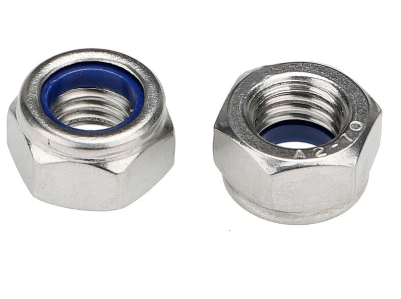 Stainless Steel M3 Lock Nut (10pcs) · imagen 1