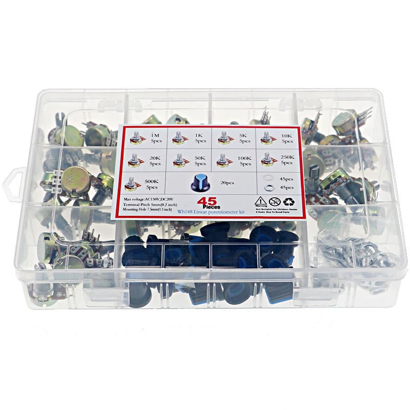 Potentiometer Kit with Caps