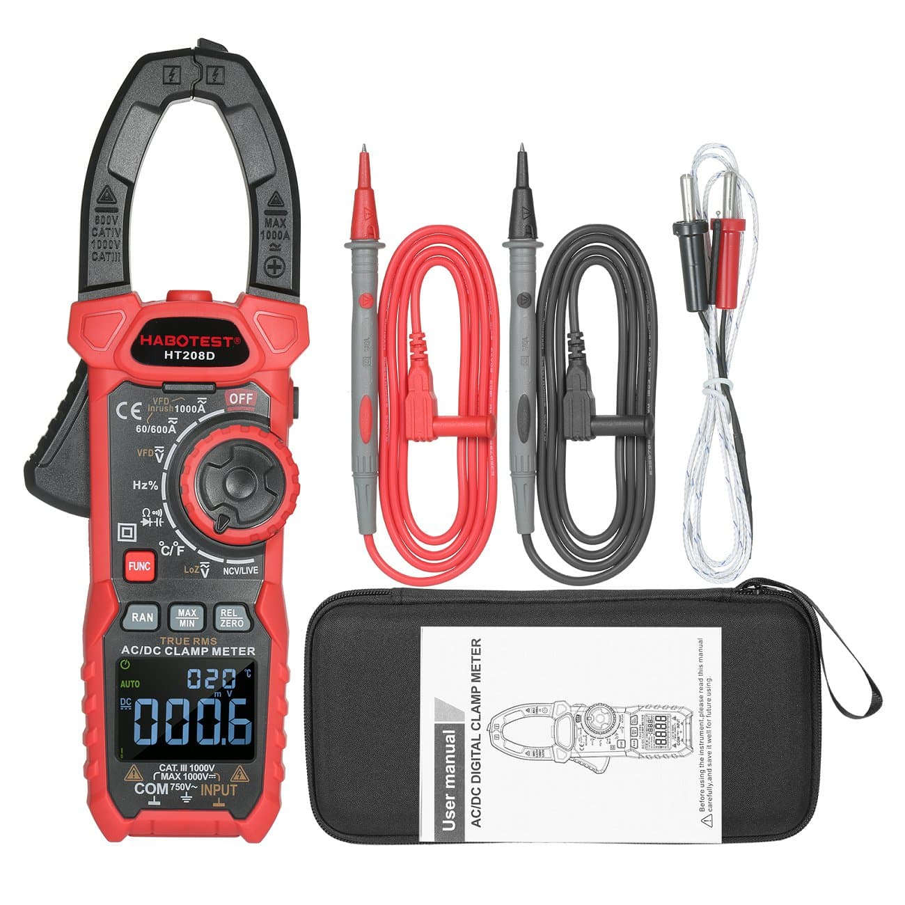 Digital Clamp Meter with Auto-Range · imagen 1