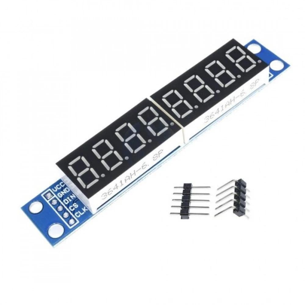 8-Digit Display Module with MAX7219